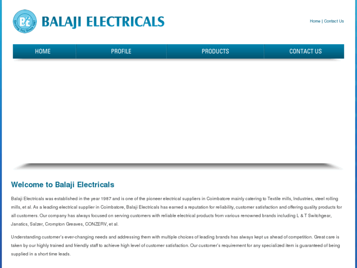 www.balajielectricals.com