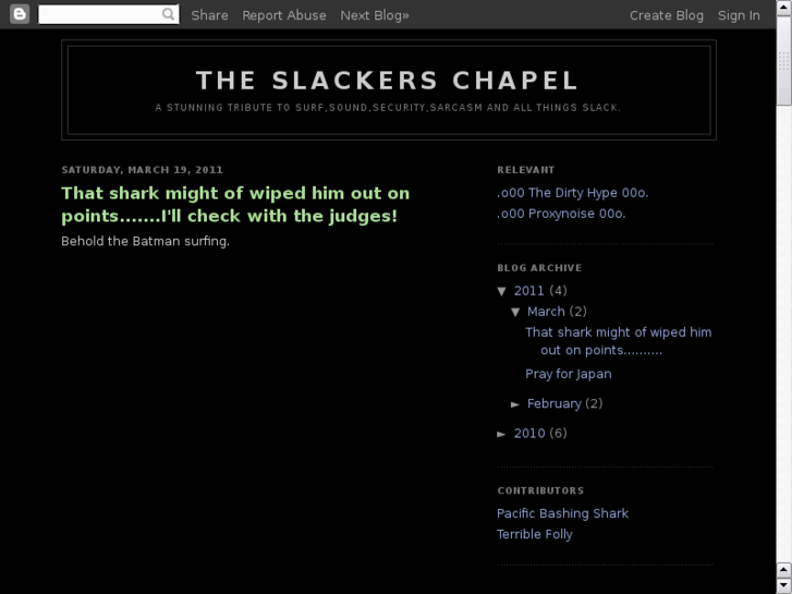 www.churchofslack.com