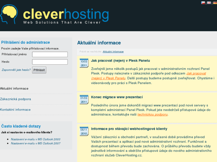www.cleverhosting.cz