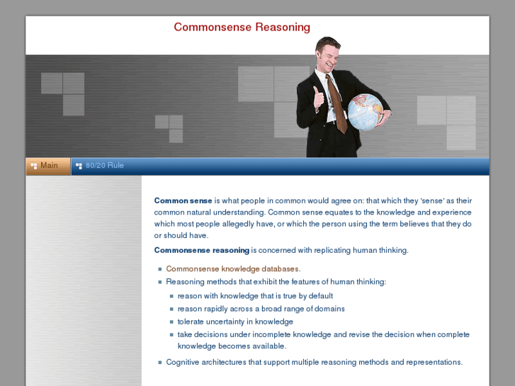 www.commonsensereasoning.com