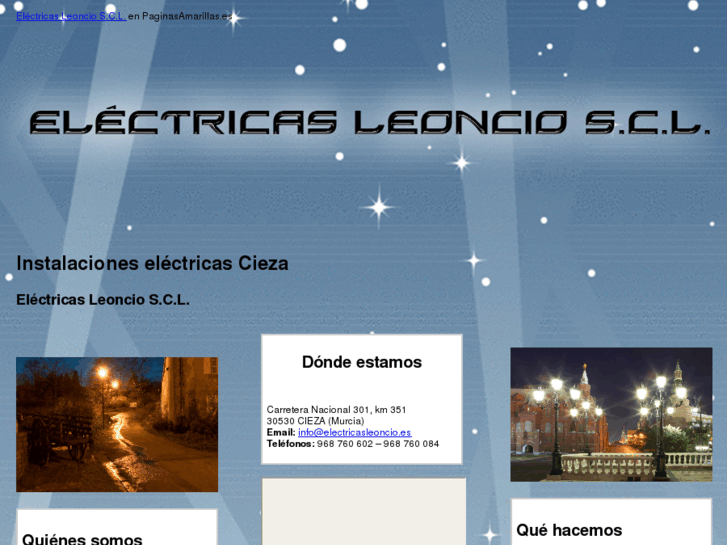 www.electricasleoncio.es