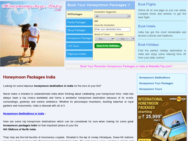 www.honeymoonpackages-india.com