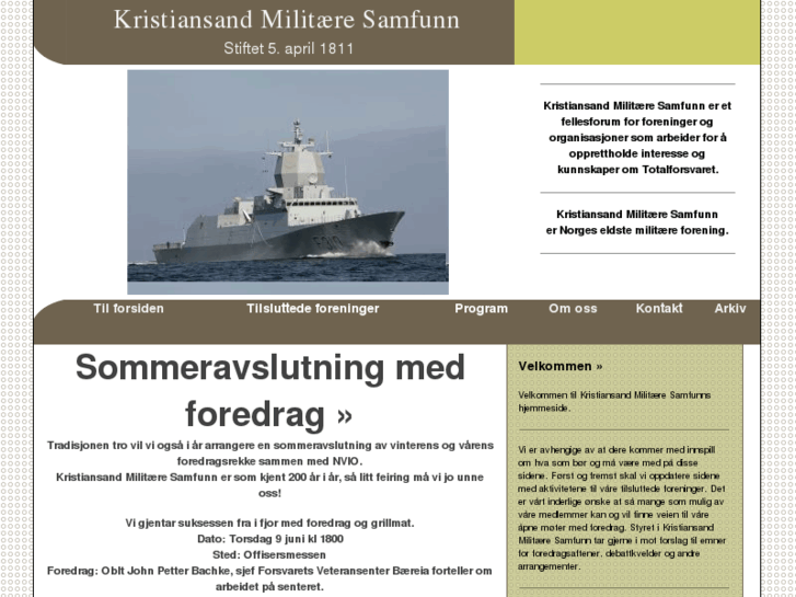 www.kristiansand-mil-samfunn.com