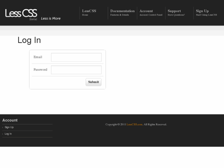 www.lesscss.com