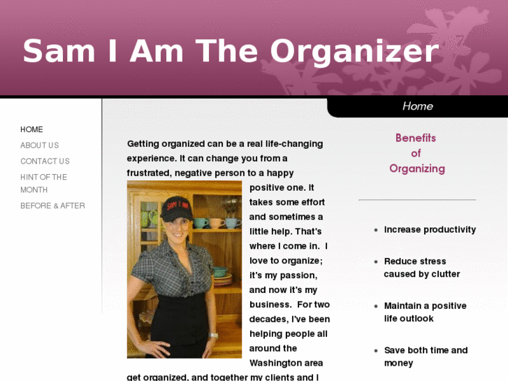 www.sam-i-am-the-organizer.com