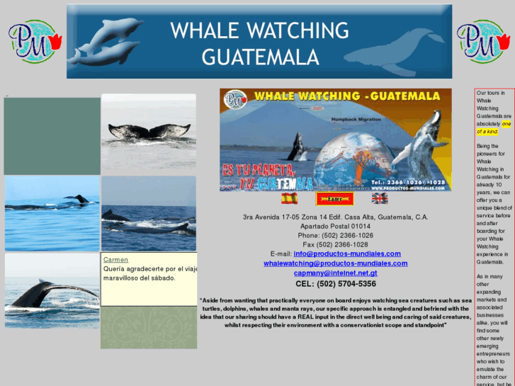 www.whalewatchingguatemala.com