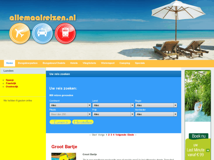 www.allemaalreizen.nl