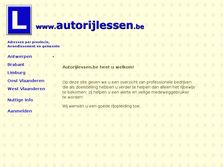 www.autorijlessen.be