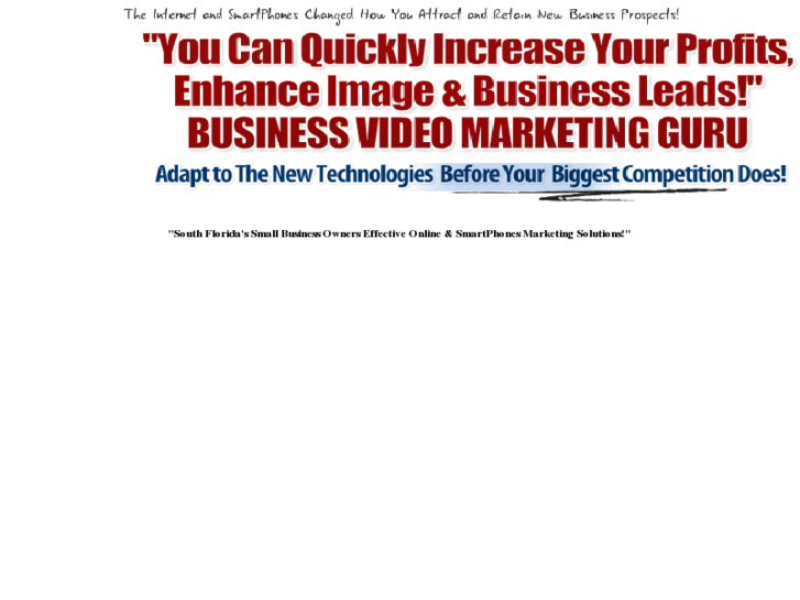 www.businessvideomarketingguru.com