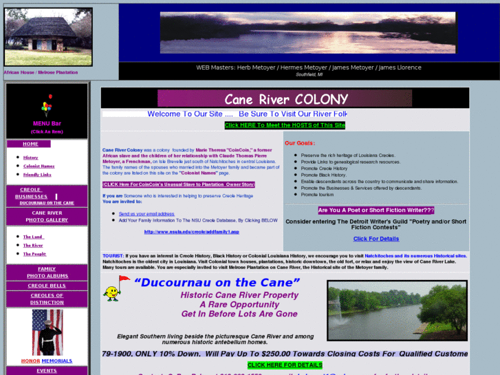 www.canerivercolony.com
