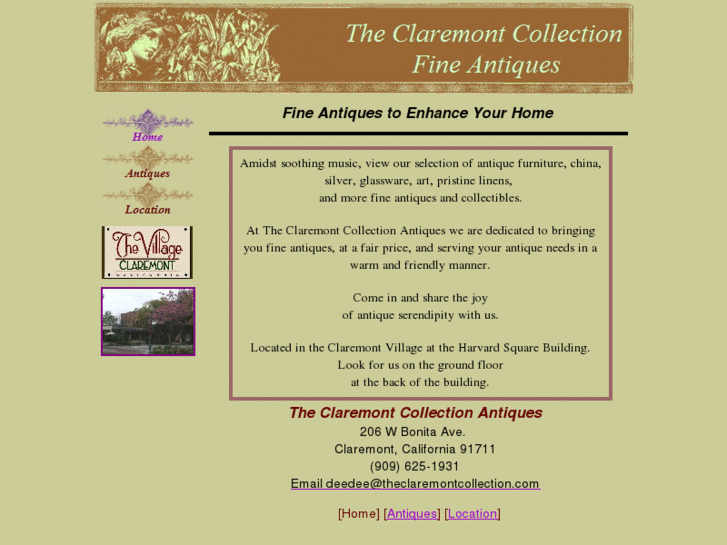 www.claremontcollectionantiques.com