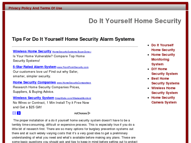 www.do-it-yourselfhomesecurity.com