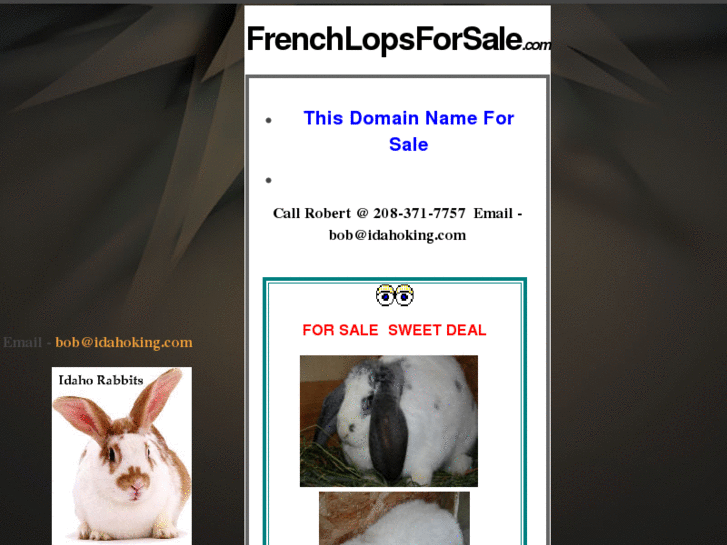 www.frenchlopsforsale.com