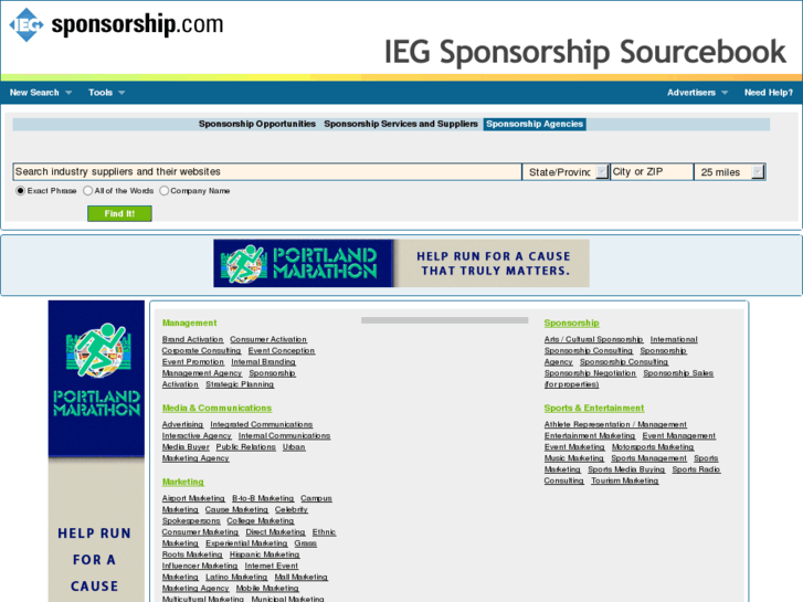 www.iegsponsorshipagenciessourcebook.com