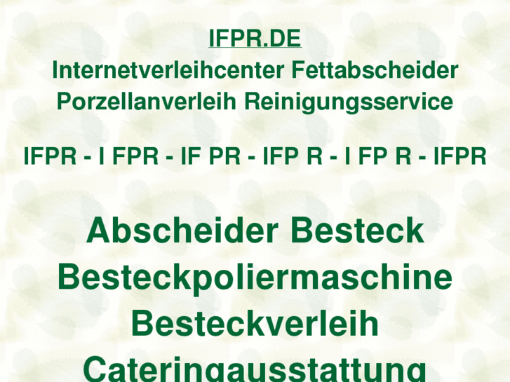 www.ifpr.de