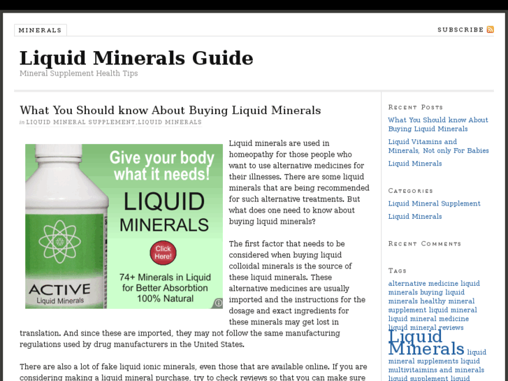 www.liquidmineralsguide.com