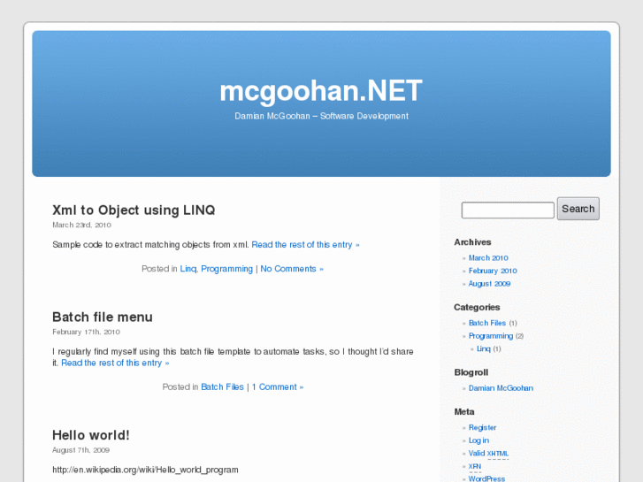 www.mcgoohan.net