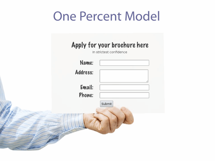 www.onepercentmodel.com