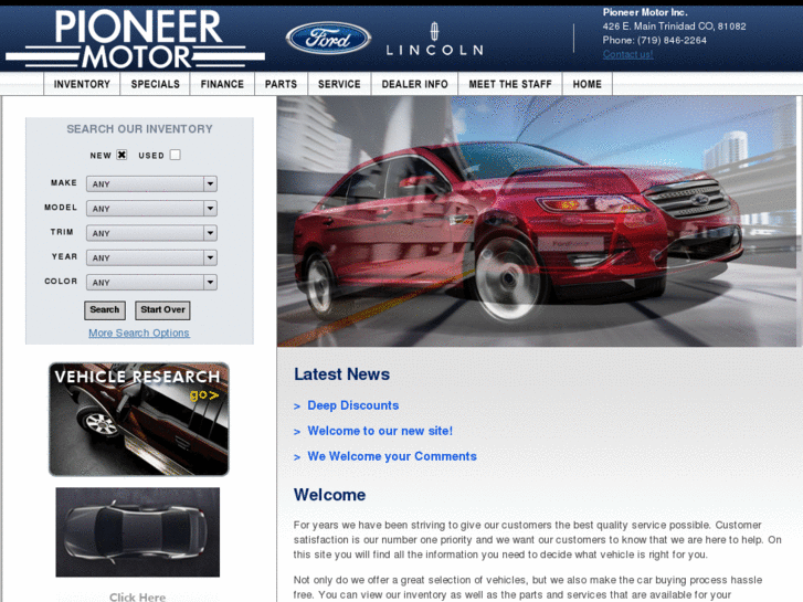 www.pioneermotorford.com