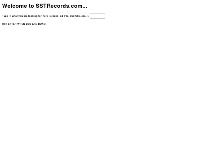 www.sstrecords.com