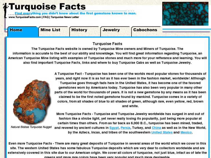 www.turquoisefacts.com