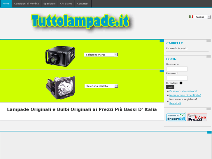 www.tuttolampade.it