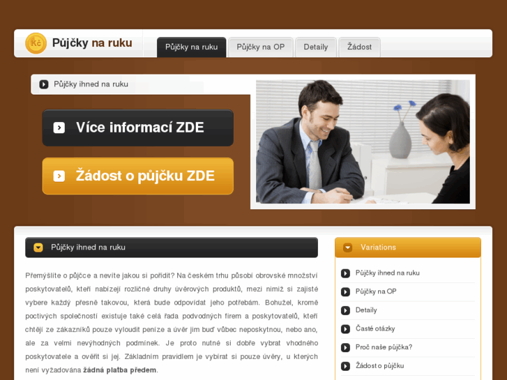 www.tvojepujcky.cz