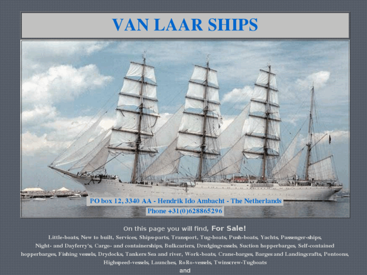 www.vanlaarships.com