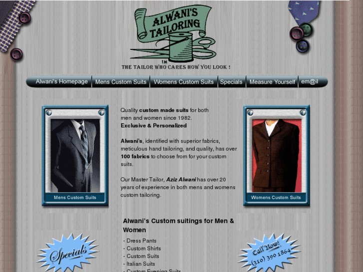 www.alwanistailoring.com