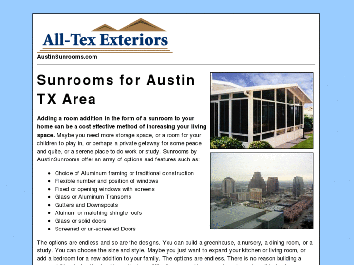 www.austinsunrooms.com