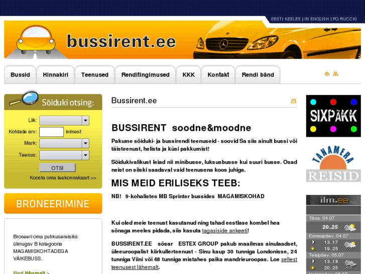 www.bussirent.ee