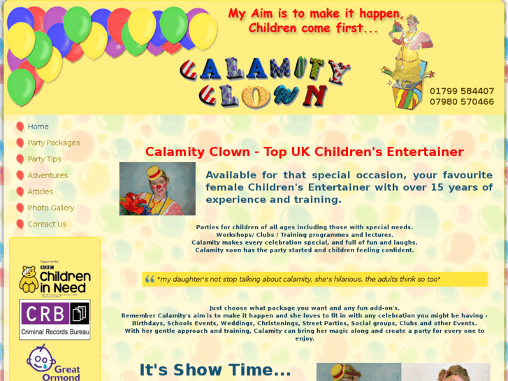 www.calamitytheclown.com