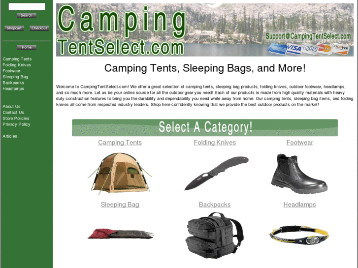 www.campingtentselect.com