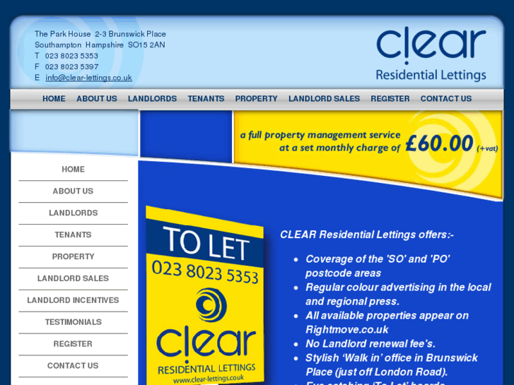 www.clear-lettings.com