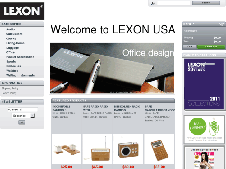 www.lexonusacatalog.com