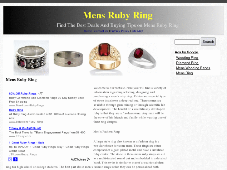www.mensrubyring.net