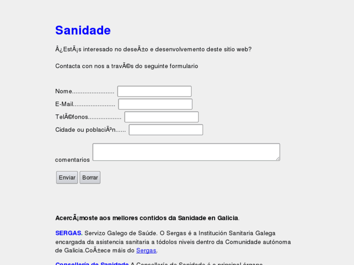 www.sanidade.biz