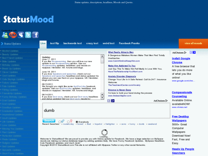 www.statusmood.com