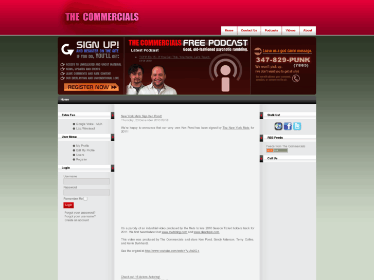 www.thecommercials.tv