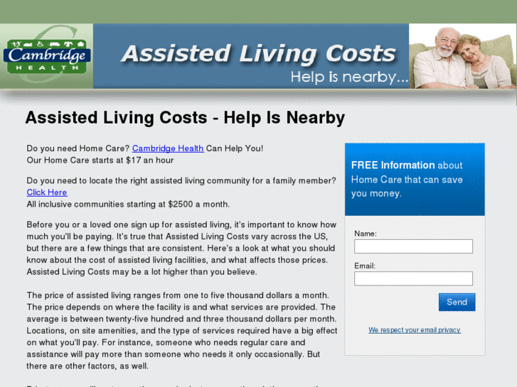 www.assistedlivingcosts.net