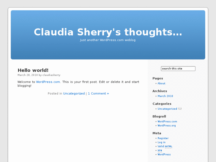 www.claudiasherry.com