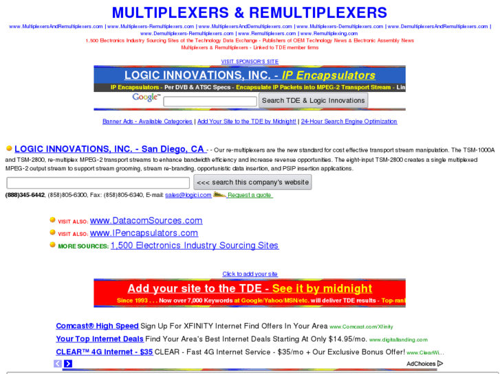 www.demultiplexersandremultiplexers.com