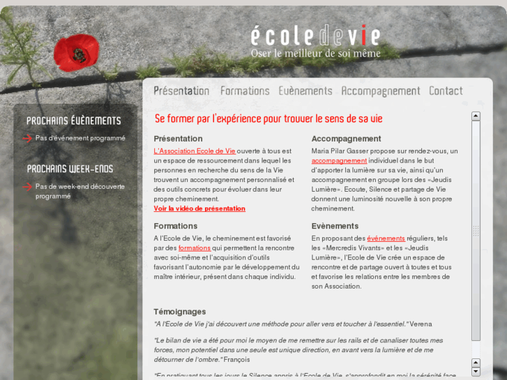www.ecoledevie.ch