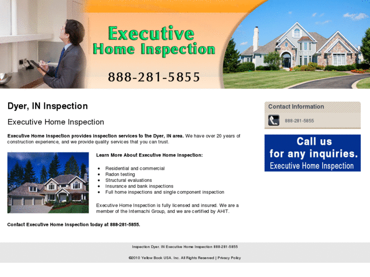 www.executivehomeinspections.net