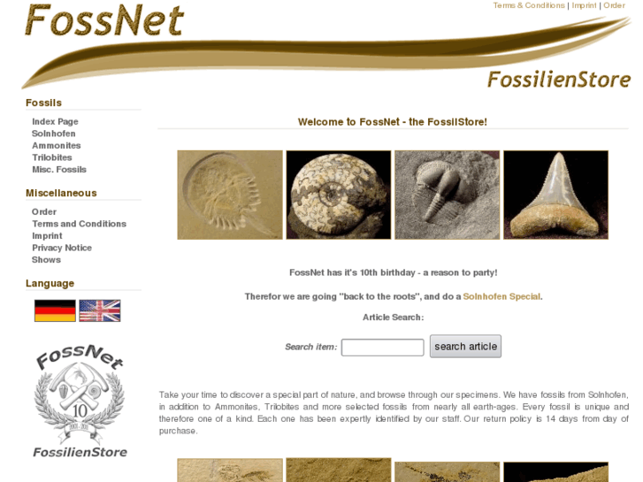 www.fossnet-fossils.com