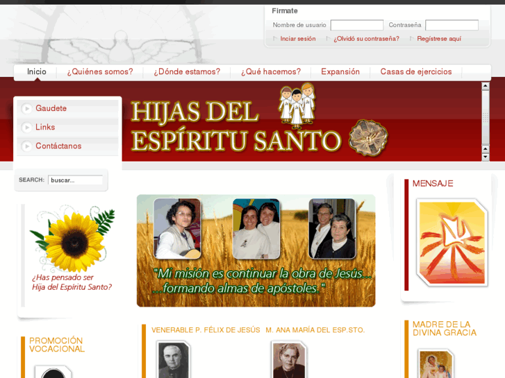 www.hijasespiritusanto.org.mx