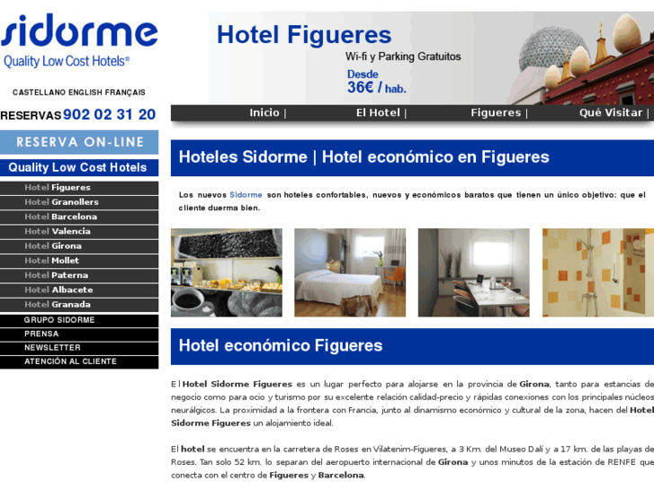 www.hotel-figueres-sidorme.com