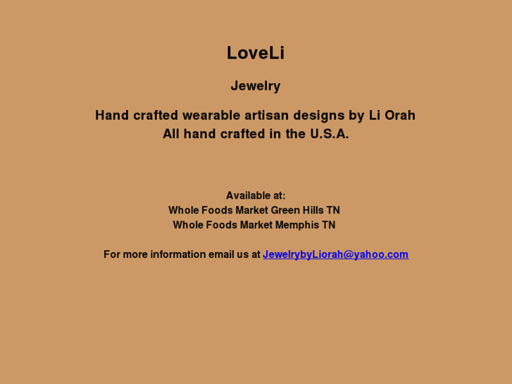 www.lovelijewelry.com