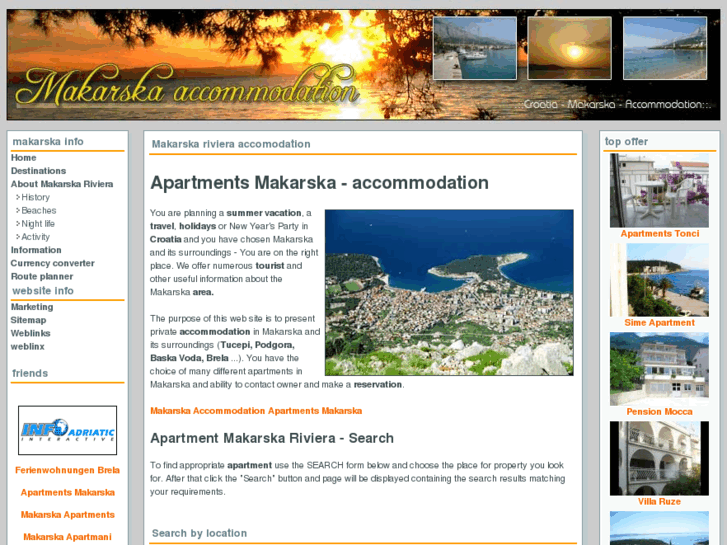 www.makarska-accommodation.com