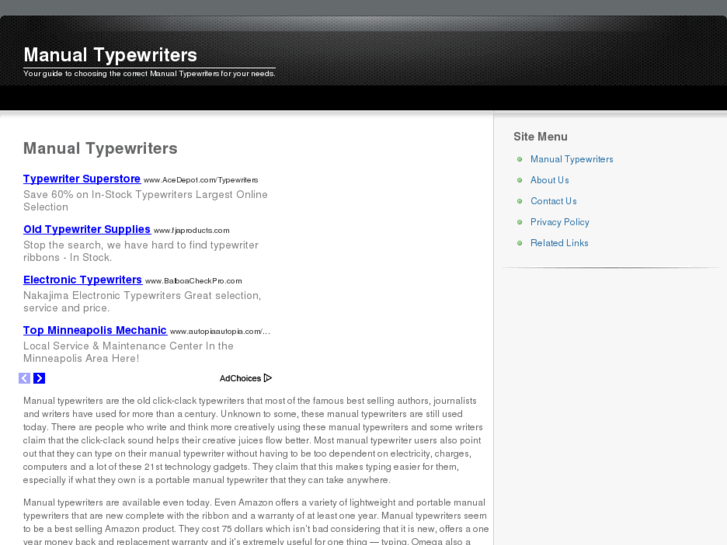 www.manualtypewriters.org